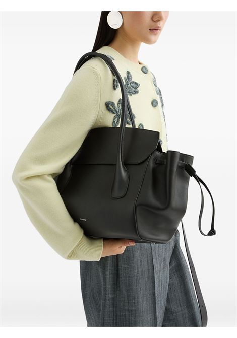 Borsa a spalla Voyage in nero Jil sander - donna JIL SANDER | J08ZH0070P8374001